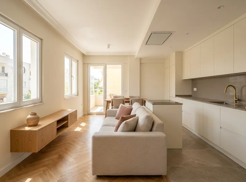 Narlıdere villa komple yenileme - İzmir tadilat uygulaması